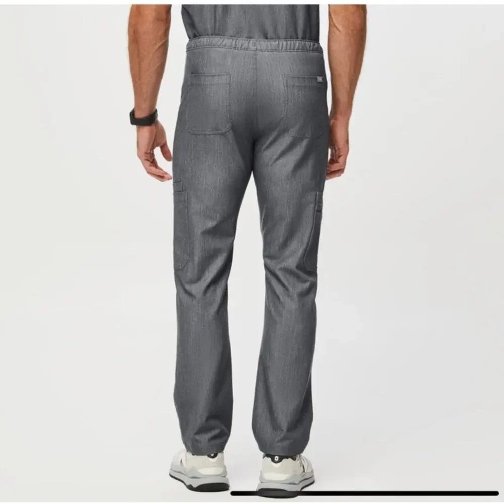 NWT Figs Men’s Graphite Cairo 9 Pocket Cargo Scrub Pants Size XL
